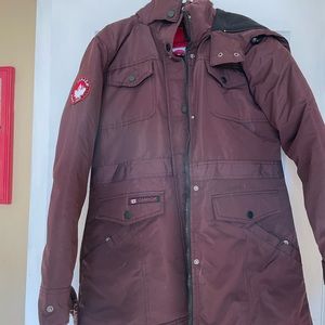 To the knee down jacket